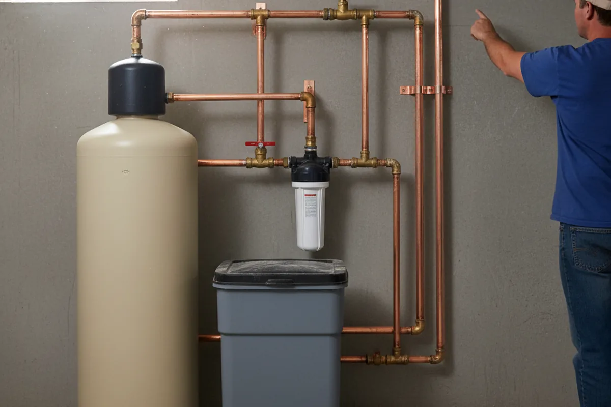 Whole-house water treatment system installed in Colville